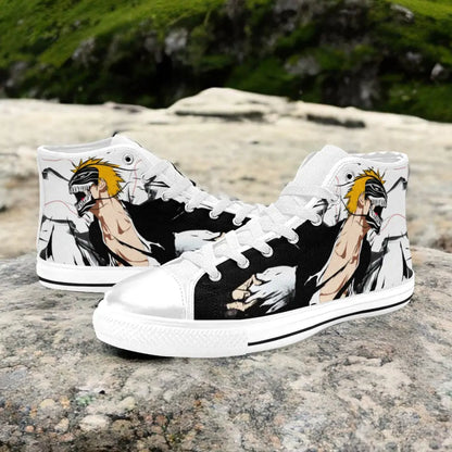 Bleach Kurosaki Ichigo Vasto Lorde Custom High Top Sneakers Shoes