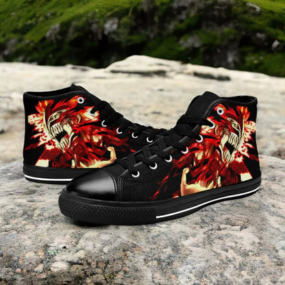 Bleach Kurosaki Ichigo Vasto Lorde Custom High Top Sneakers Shoes