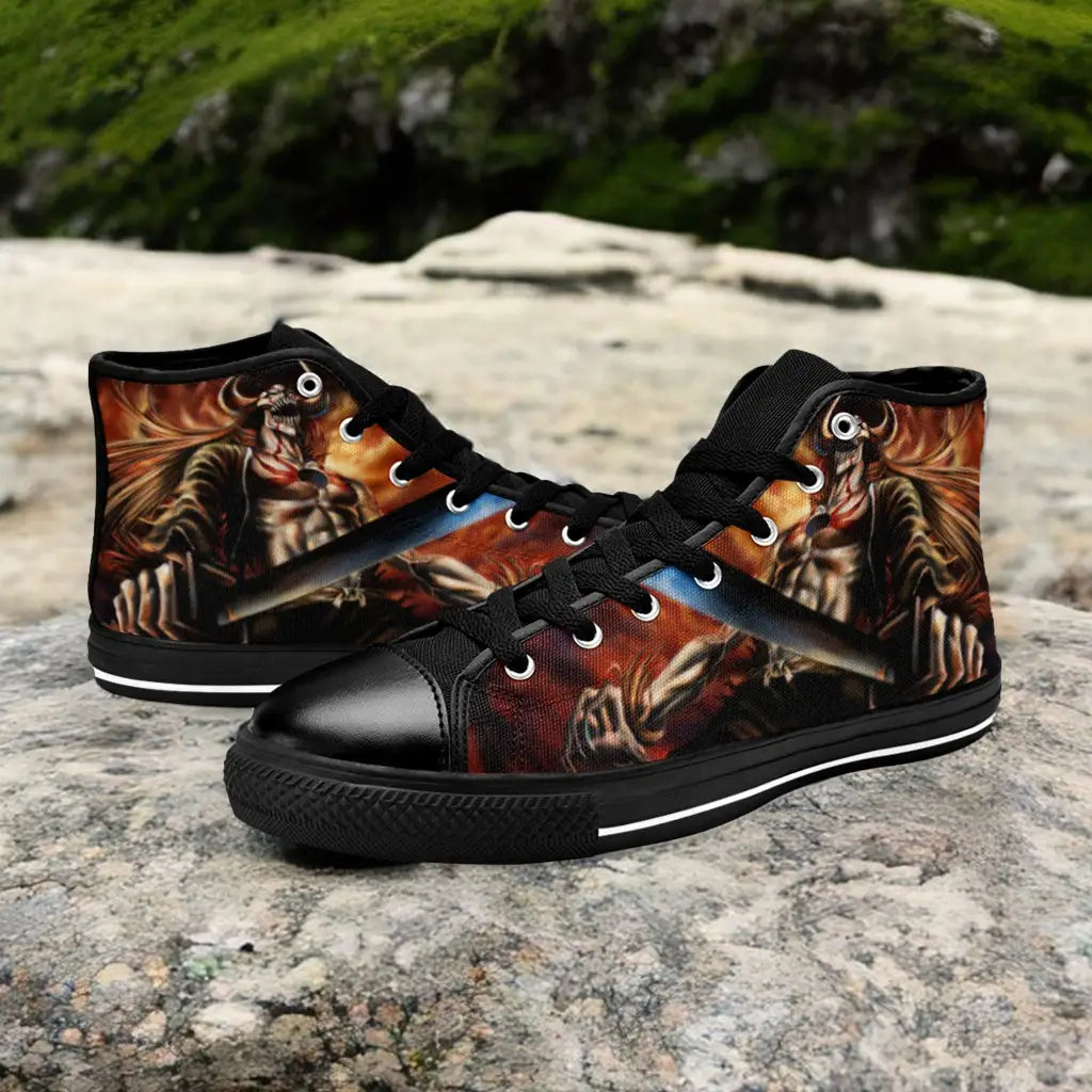 Bleach Kurosaki Ichigo Vasto Lorde Custom High Top Sneakers Shoes