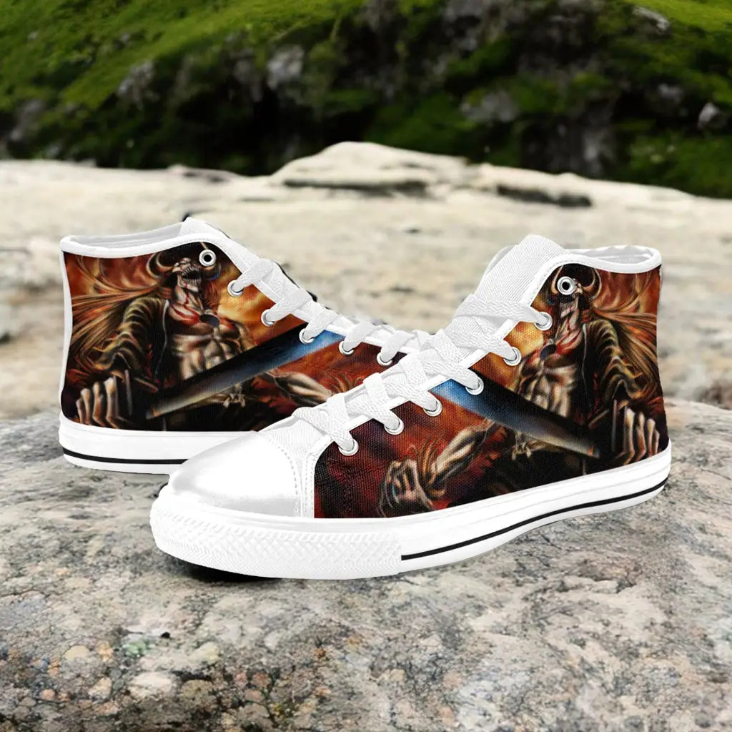 Bleach Kurosaki Ichigo Vasto Lorde Custom High Top Sneakers Shoes