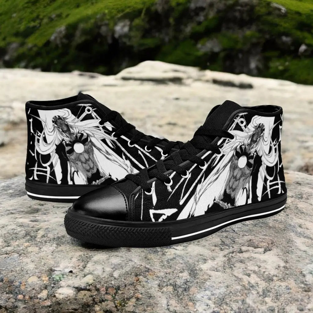 Bleach Kurosaki Ichigo Vasto Lorde Custom High Top Sneakers Shoes