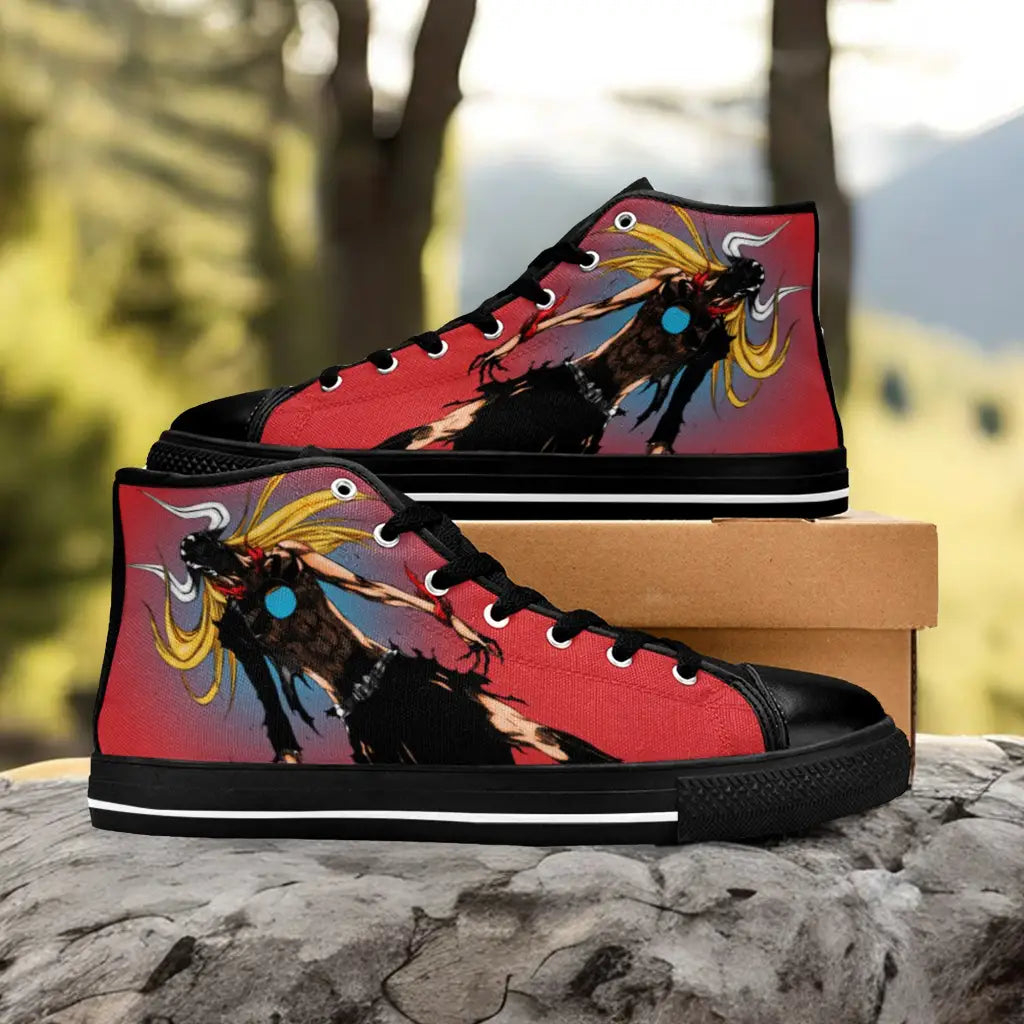 Bleach Kurosaki Ichigo Vasto Lorde Custom High Top Sneakers Shoes