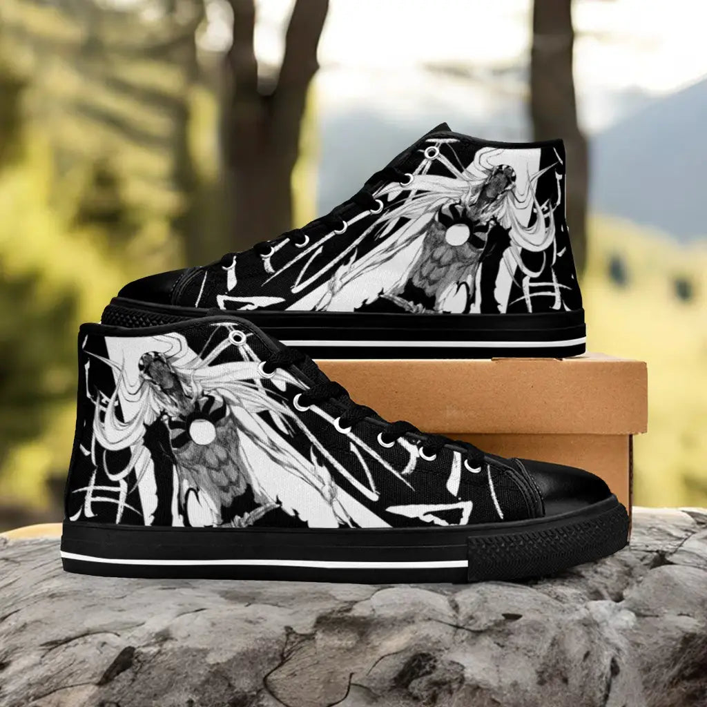 Bleach Kurosaki Ichigo Vasto Lorde Custom High Top Sneakers Shoes