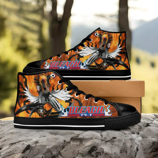 Bleach Kurosaki Ichigo Vasto Lorde Custom High Top Sneakers Shoes