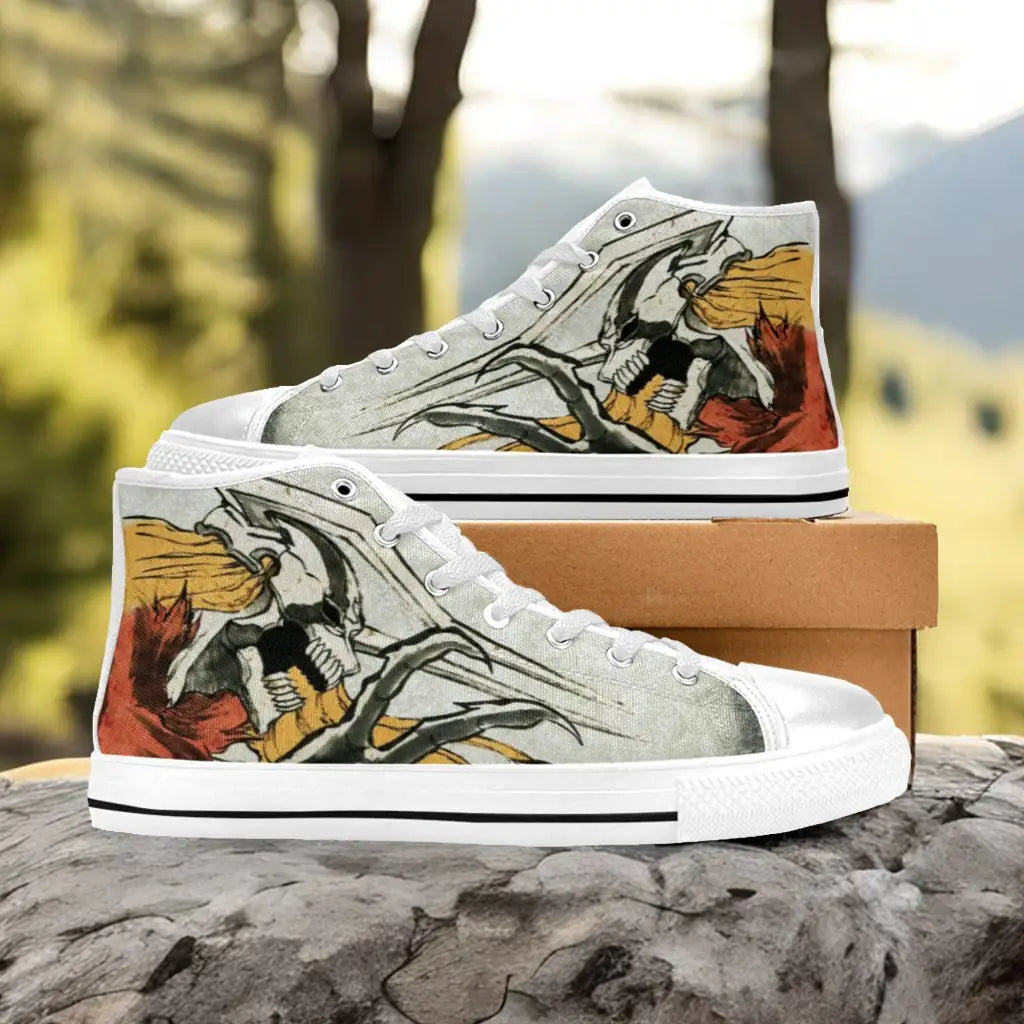 Bleach Kurosaki Ichigo Vasto Lorde Custom High Top Sneakers Shoes