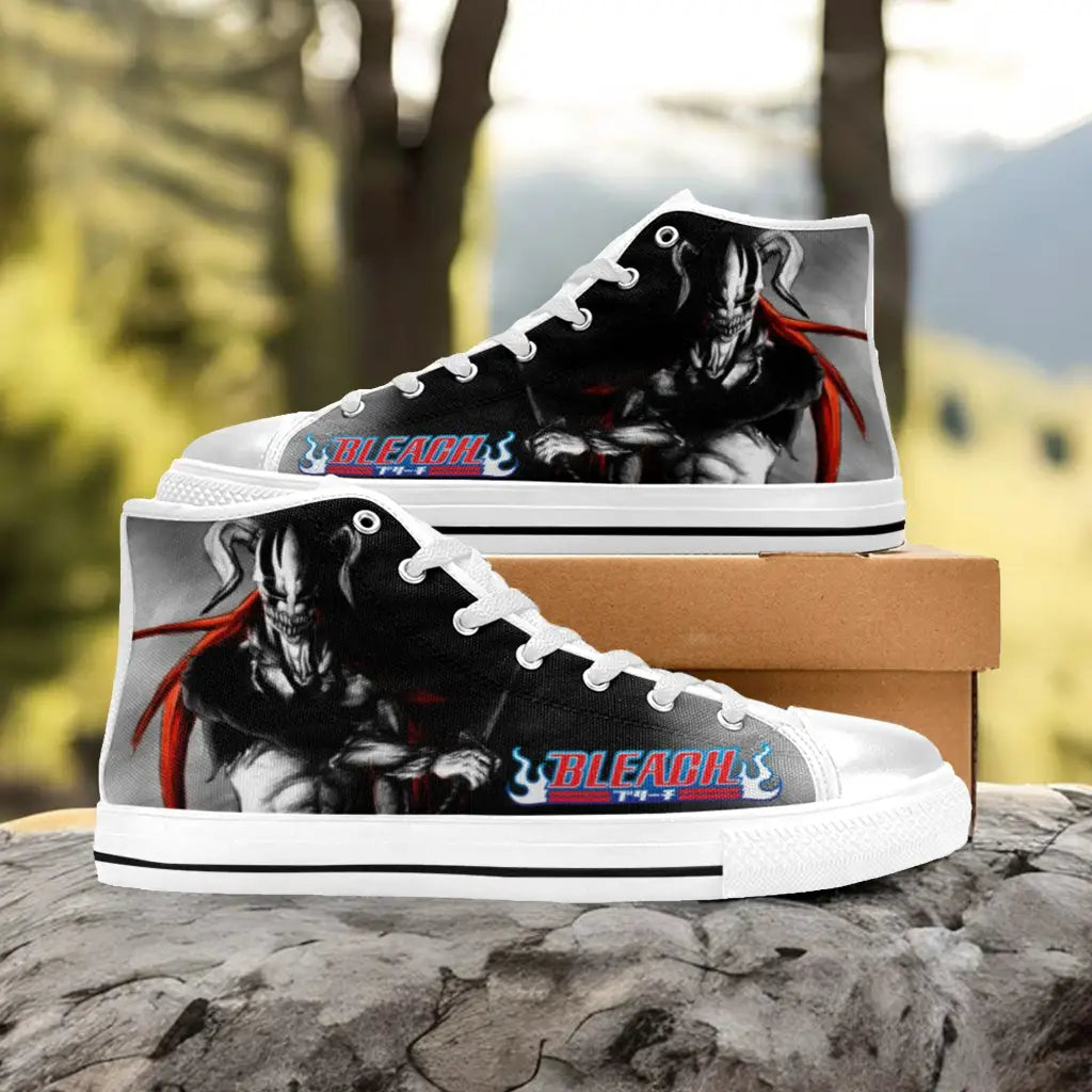 Bleach Kurosaki Ichigo Vasto Lorde Custom High Top Sneakers Shoes