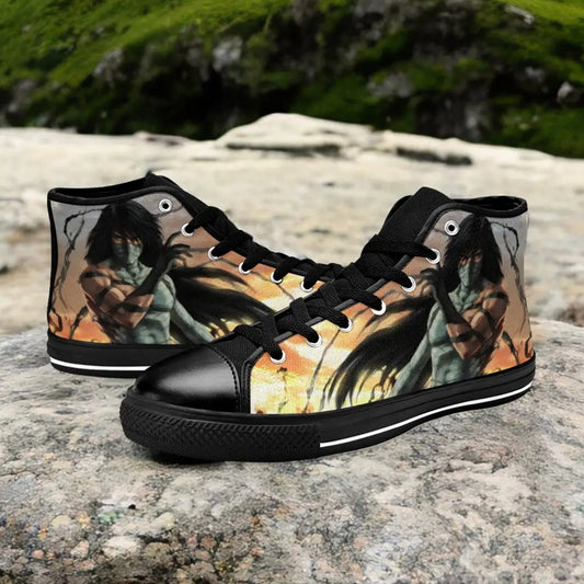 Bleach Mugetsu Ichigo Final Getsuga Tenshou Custom High Top Sneakers Shoes