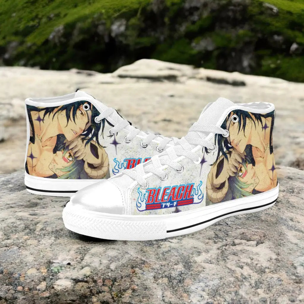 Bleach Nel Tu Nelliel and Nnoitra Gilga Custom High Top Sneakers Shoes