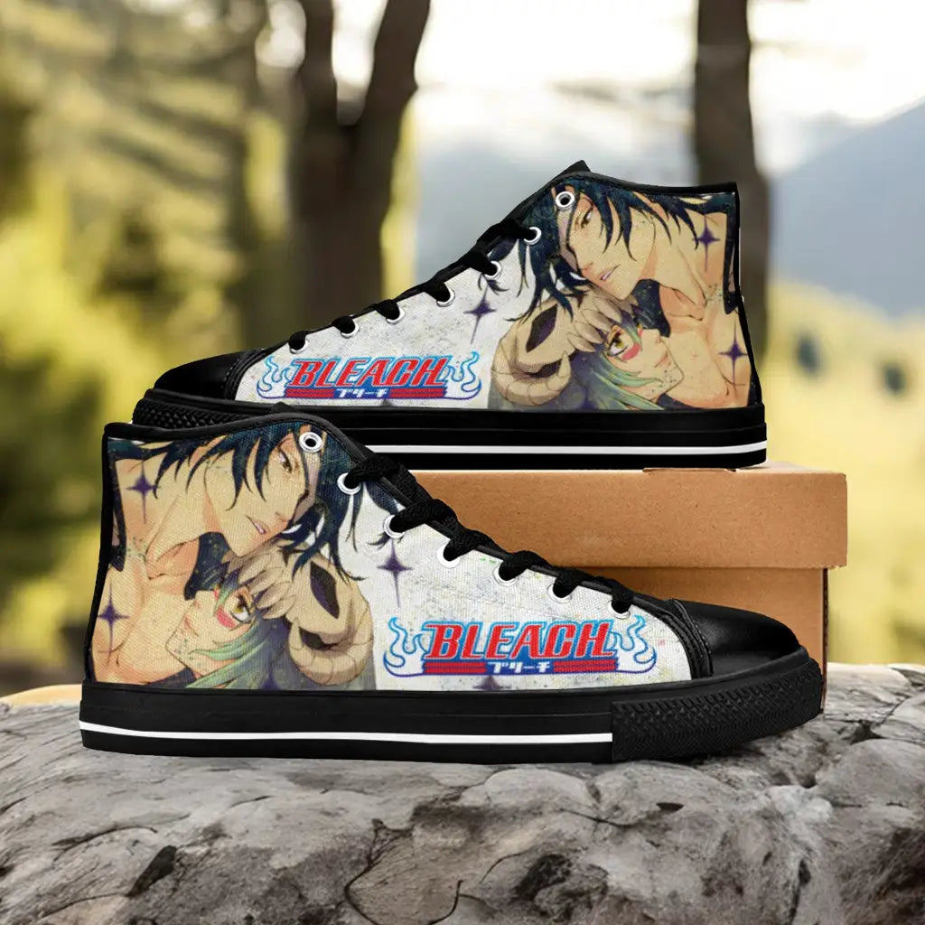 Bleach Nel Tu Nelliel and Nnoitra Gilga Custom High Top Sneakers Shoes