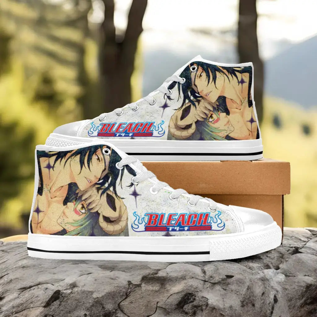 Bleach Nel Tu Nelliel and Nnoitra Gilga Custom High Top Sneakers Shoes