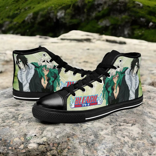 Bleach Nelliel Tu Nel tu Ulquiorra Cifer Custom High Top Sneakers Shoes