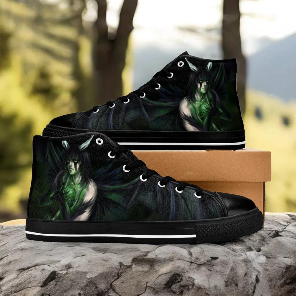 Bleach Nelliel Tu Nel tu Ulquiorra Cifer Custom High Top Sneakers Shoes