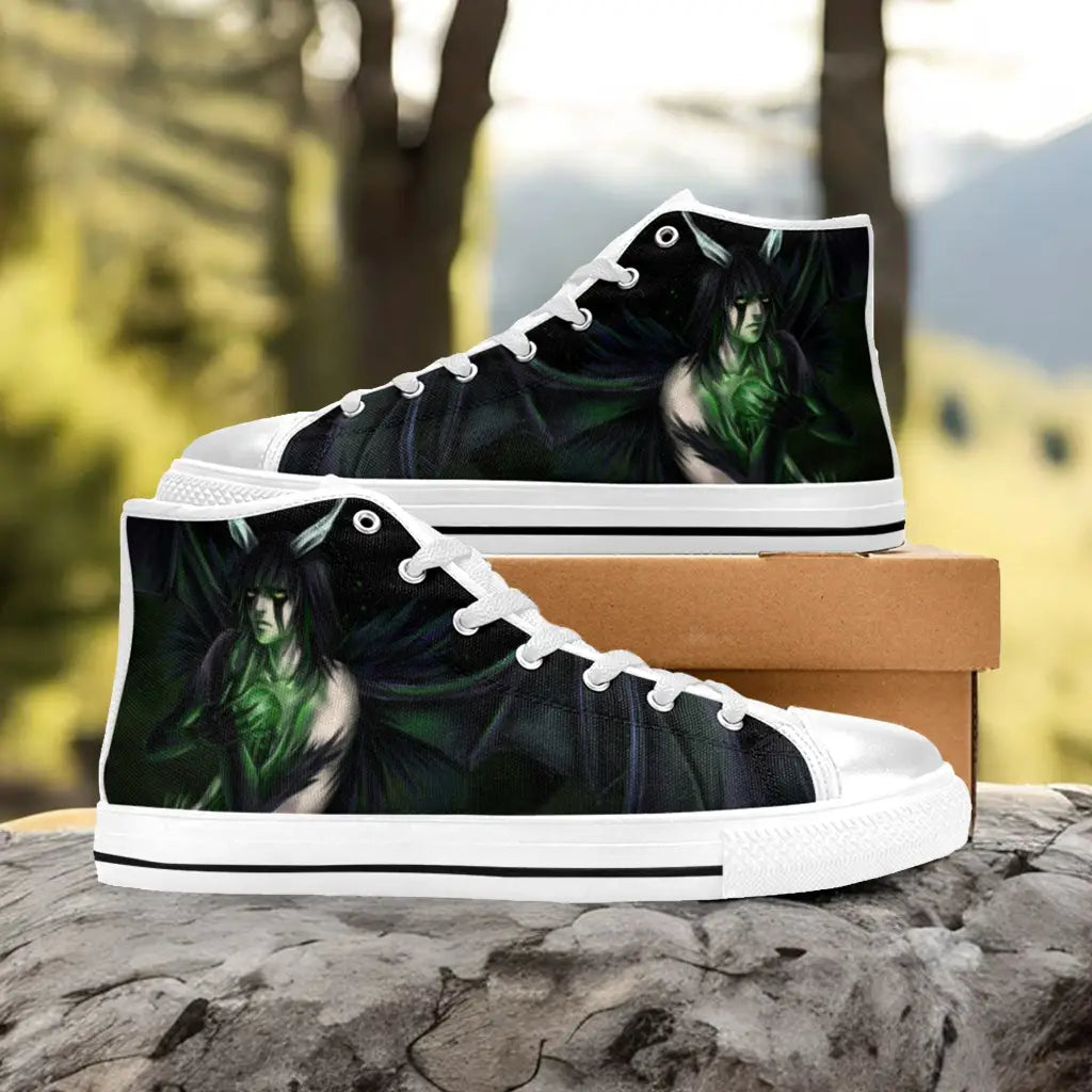 Bleach Nelliel Tu Nel tu Ulquiorra Cifer Custom High Top Sneakers Shoes