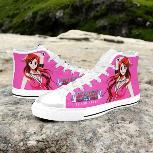 Bleach Orihime Inoue Custom High Top Sneakers Shoes