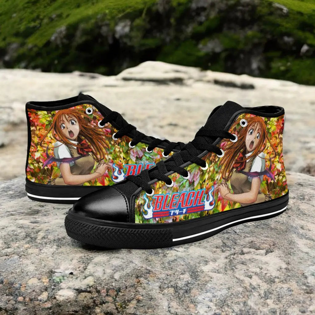 Bleach Orihime Inoue Custom High Top Sneakers Shoes