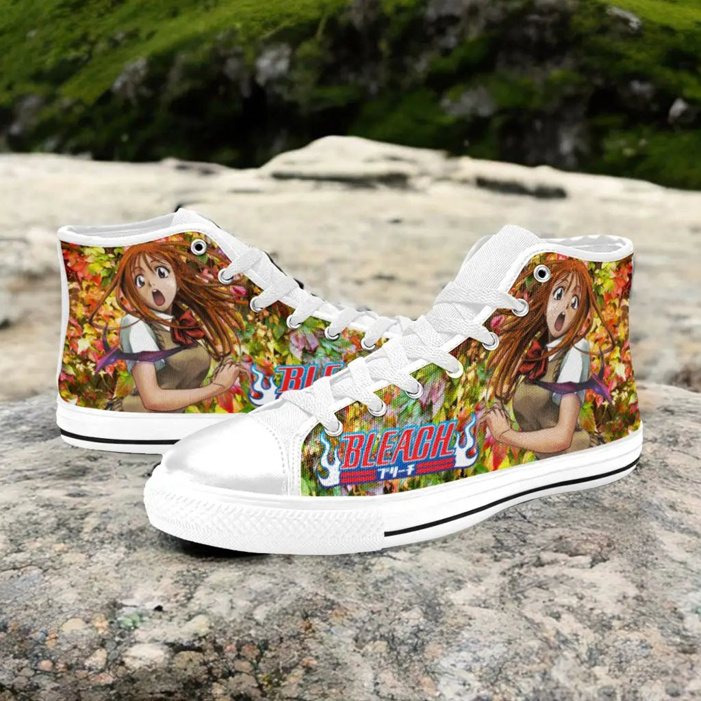 Bleach Orihime Inoue Custom High Top Sneakers Shoes