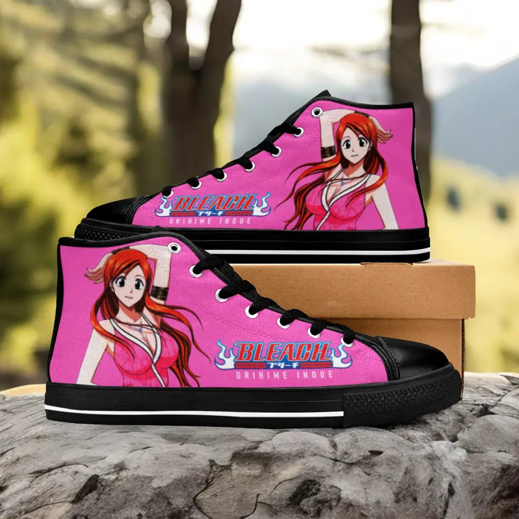 Bleach Orihime Inoue Custom High Top Sneakers Shoes