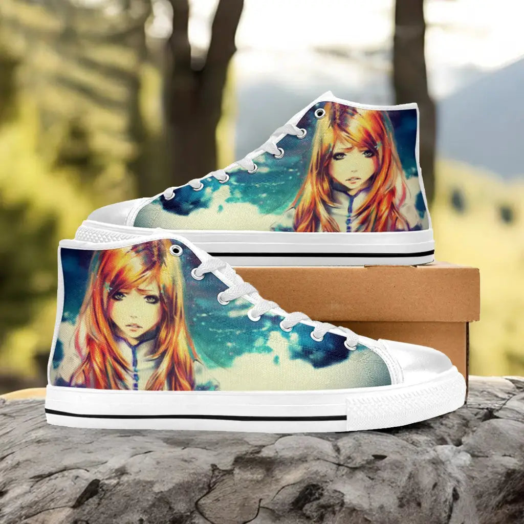 Bleach Orihime Inoue Custom High Top Sneakers Shoes