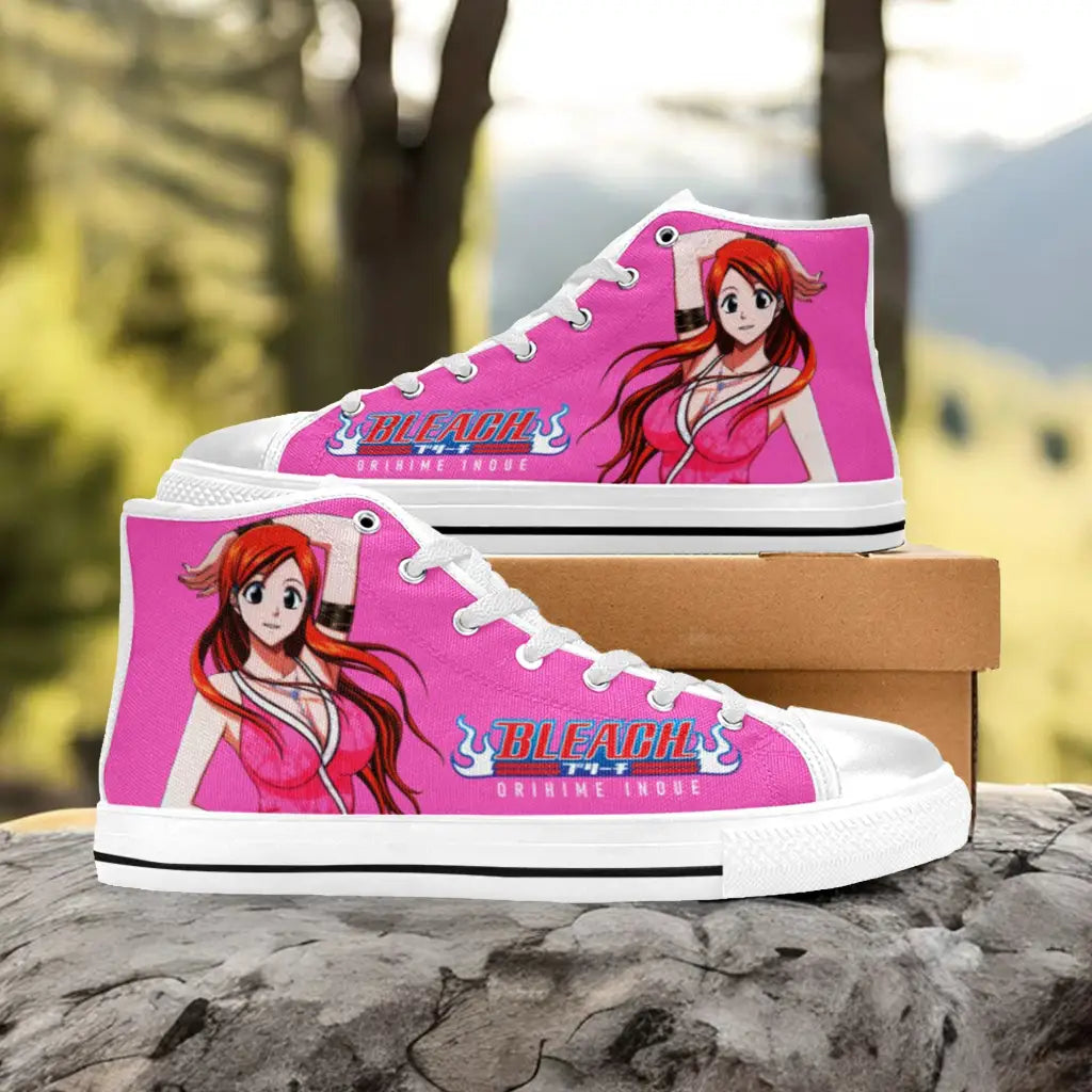 Bleach Orihime Inoue Custom High Top Sneakers Shoes