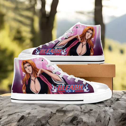 Bleach Rangiku Matsumoto Custom High Top Sneakers Shoes