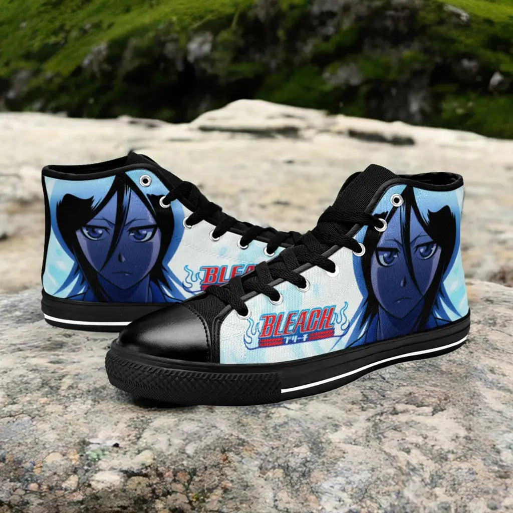 Bleach Rukia Kuchiki Custom High Top Sneakers Shoes