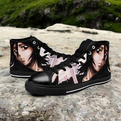 Bleach Rukia Kuchiki Custom High Top Sneakers Shoes