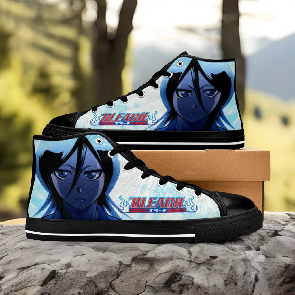 Bleach Rukia Kuchiki Custom High Top Sneakers Shoes