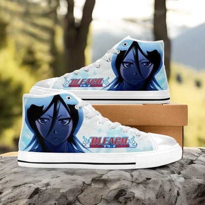 Bleach Rukia Kuchiki Custom High Top Sneakers Shoes