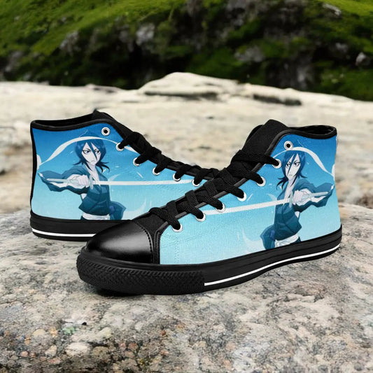 Bleach Rukia Kuchiki Sode no Shirayuki Custom High Top Sneakers Shoes