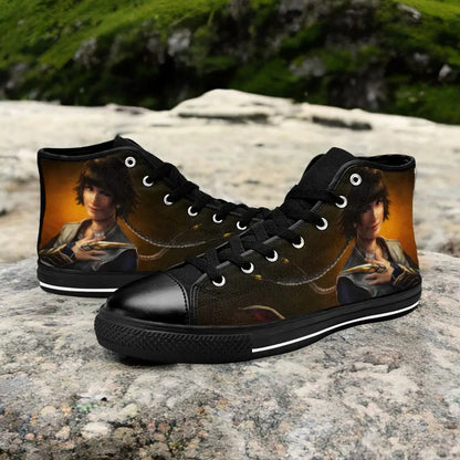 Bleach Soifon Custom High Top Sneakers Shoes