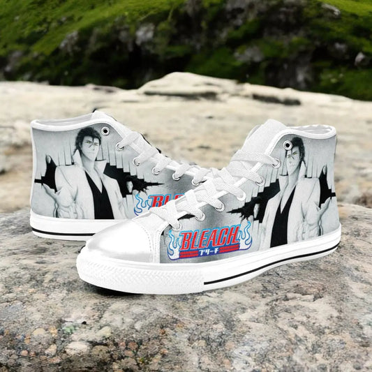 Bleach Sosuke Aizen Custom High Top Sneakers Shoes