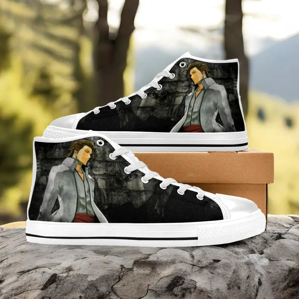 Bleach Sosuke Aizen Custom High Top Sneakers Shoes