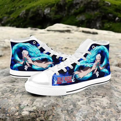 Bleach Toshiro Hitsugaya Bankai Custom High Top Sneakers Shoes