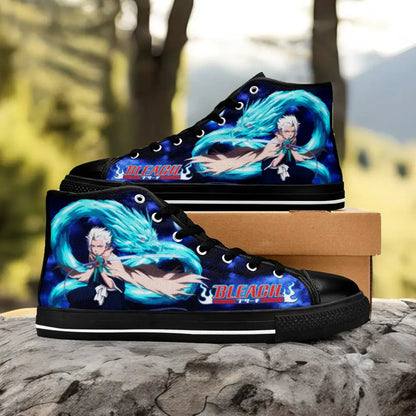 Bleach Toshiro Hitsugaya Bankai Custom High Top Sneakers Shoes