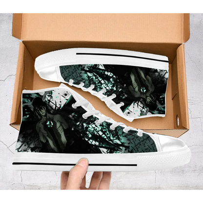 Bleach Ulquiorra Cifer Brave Souls Shoes High Top Sneakers