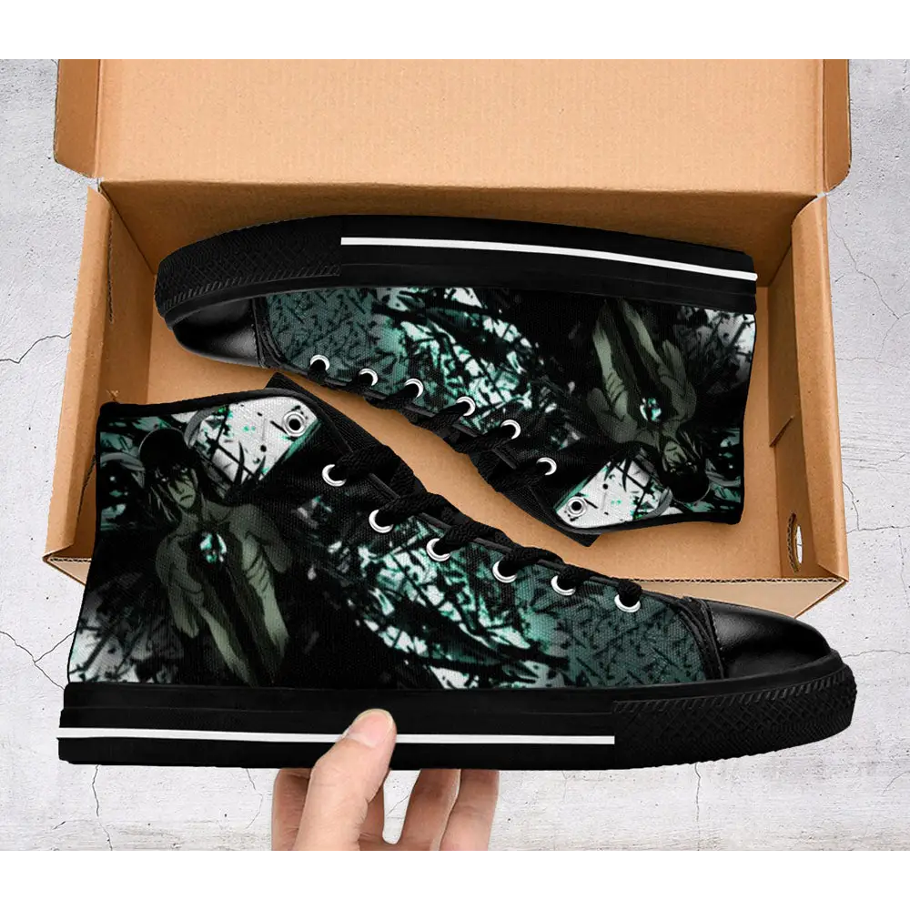 Bleach Ulquiorra Cifer Brave Souls Shoes High Top Sneakers