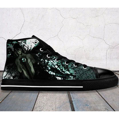 Bleach Ulquiorra Cifer Brave Souls Shoes High Top Sneakers