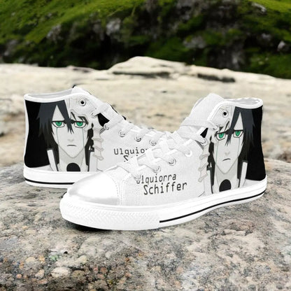 Bleach Ulquiorra Cifer Custom High Top Sneakers Shoes