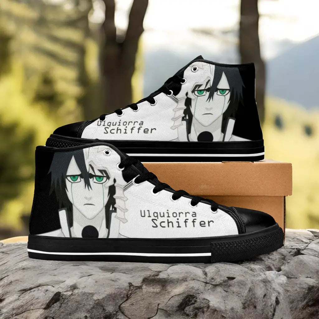 Bleach Ulquiorra Cifer Custom High Top Sneakers Shoes