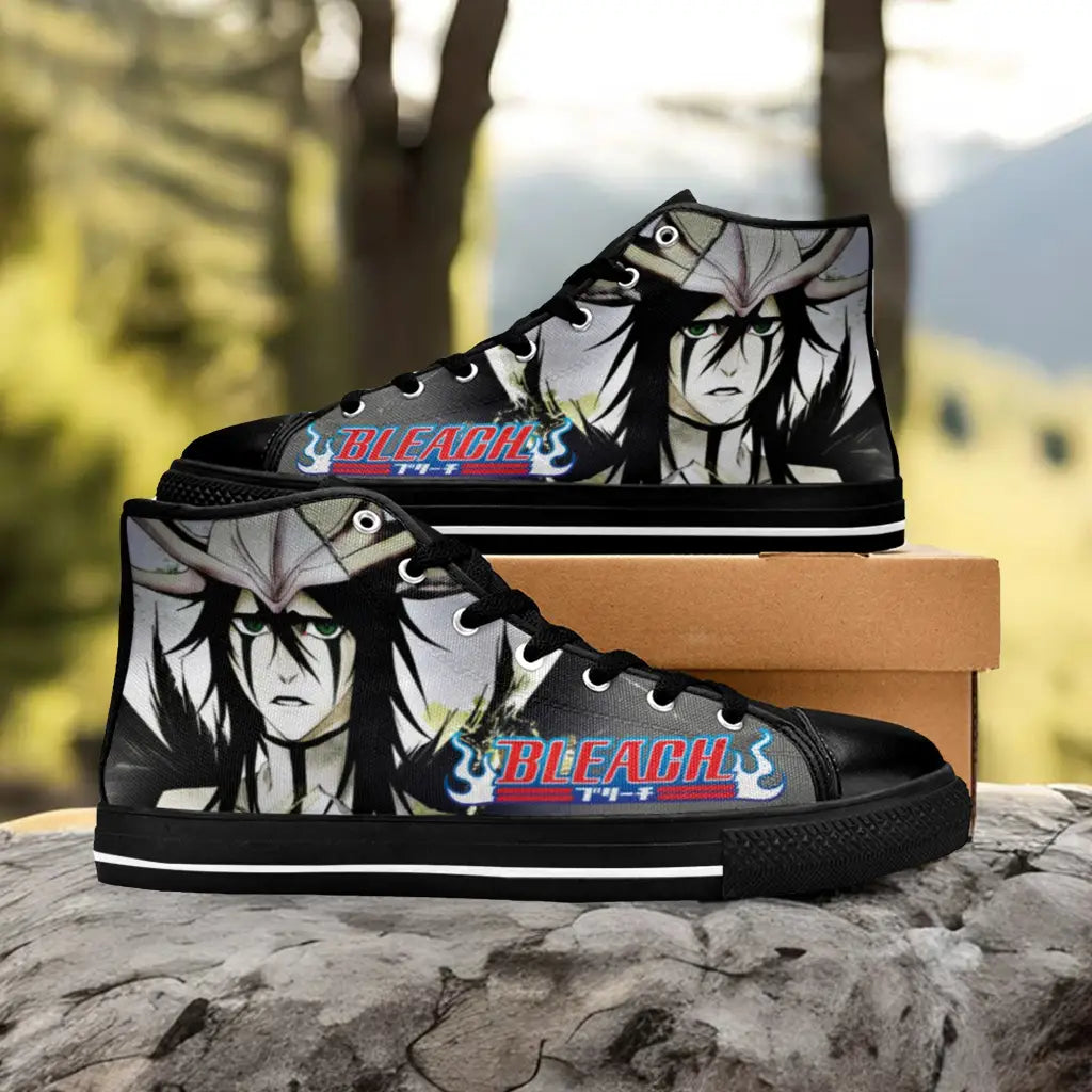 Bleach Ulquiorra Cifer Custom High Top Sneakers Shoes