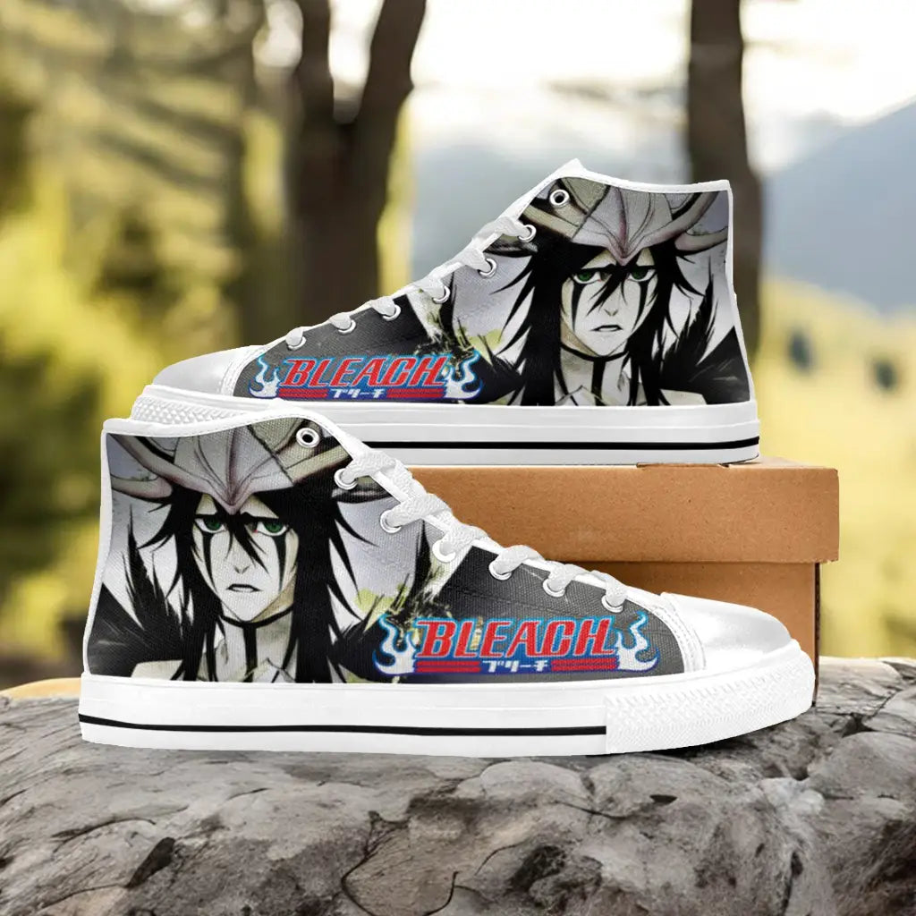 Bleach Ulquiorra Cifer Custom High Top Sneakers Shoes