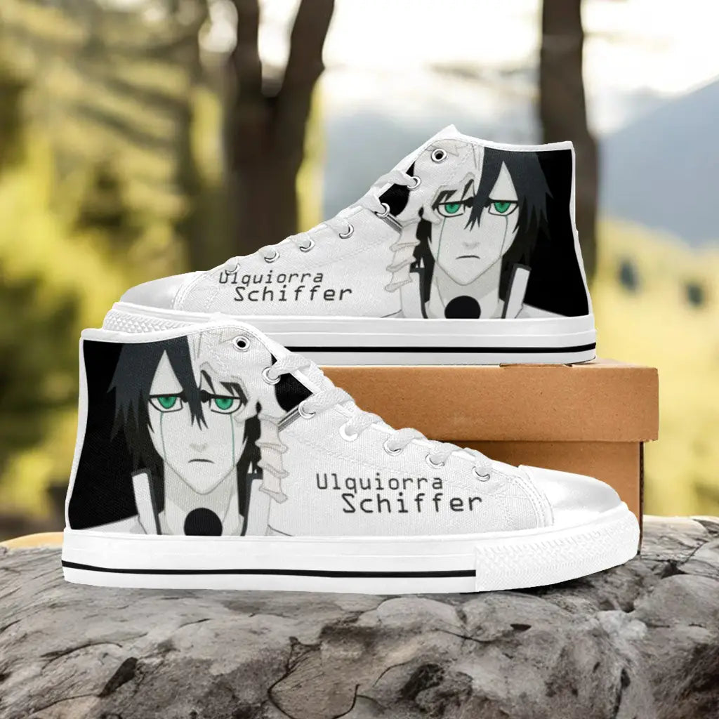 Bleach Ulquiorra Cifer Custom High Top Sneakers Shoes