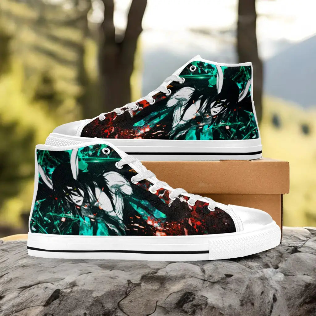 Bleach Ulquiorra Cifer Custom High Top Sneakers Shoes