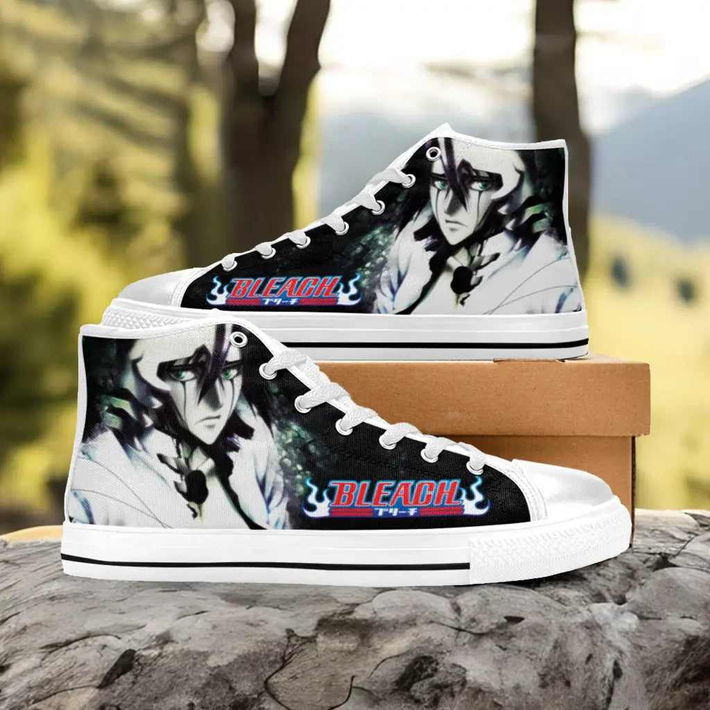 Bleach Ulquiorra Cifer Custom High Top Sneakers Shoes