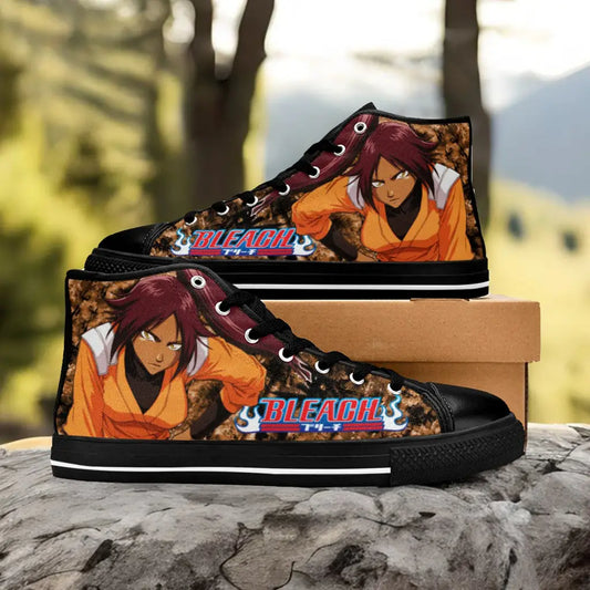 Bleach Yoruichi Shihoin Custom High Top Sneakers Shoes