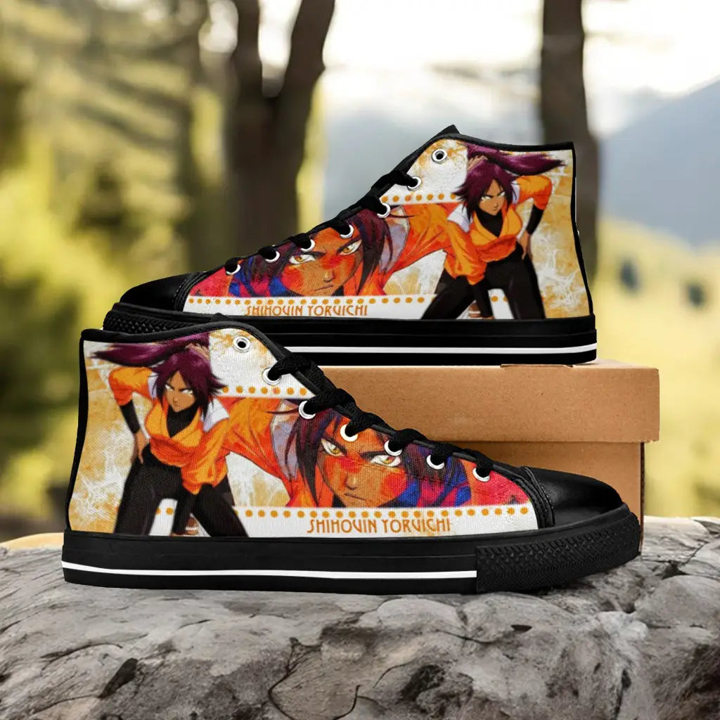 Bleach Yoruichi Shihoin Custom High Top Sneakers Shoes