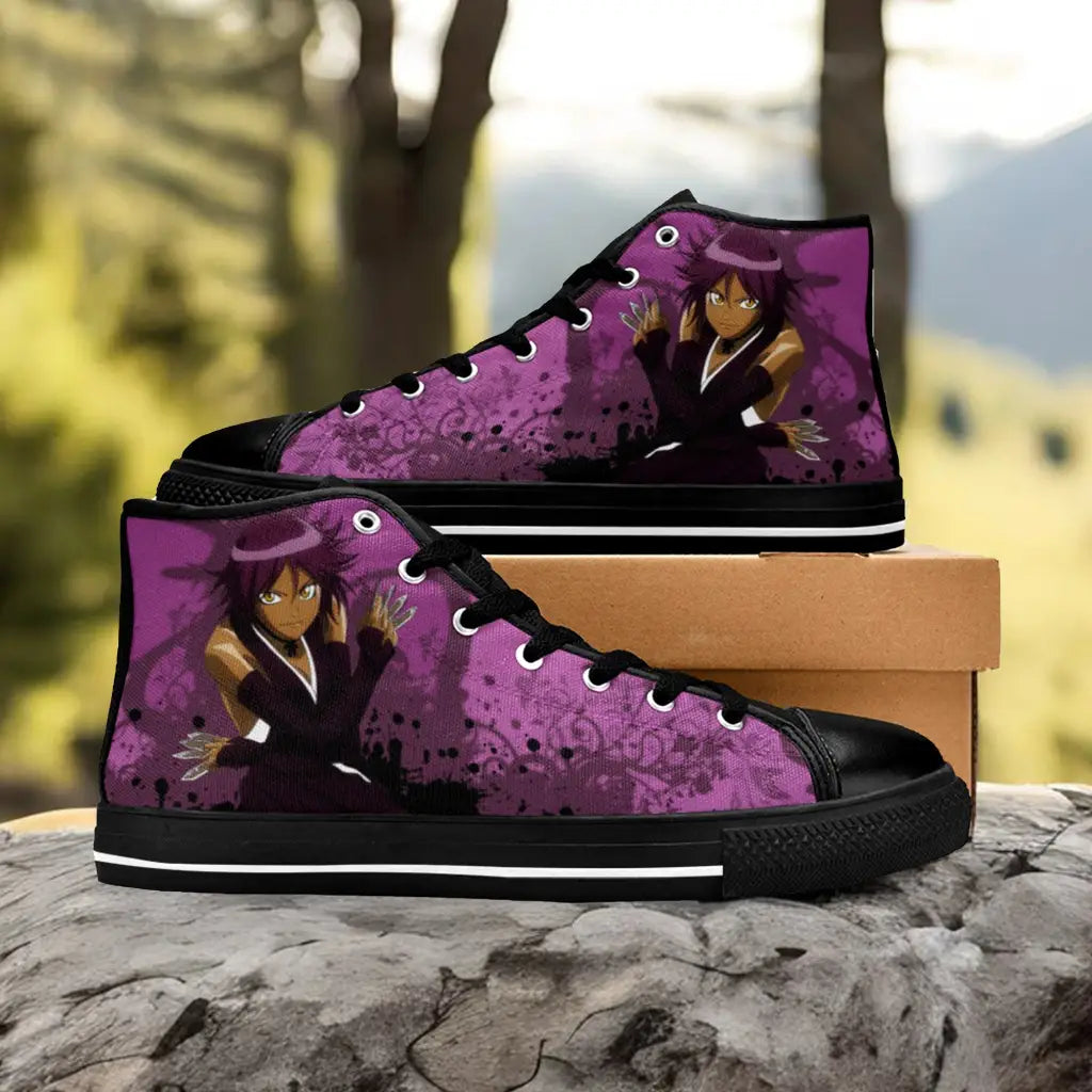 Bleach Yoruichi Shihouin Custom High Top Sneakers Shoes