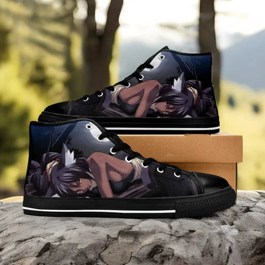 Bleach Yoruichi Shihouin Custom High Top Sneakers Shoes