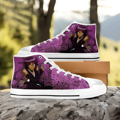 Bleach Yoruichi Shihouin Custom High Top Sneakers Shoes