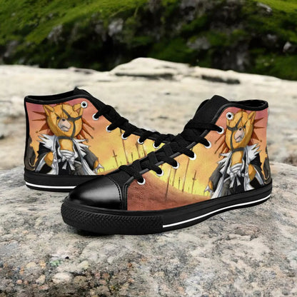 Bleach Zaraki Kenpachi Kon Custom High Top Sneakers Shoes